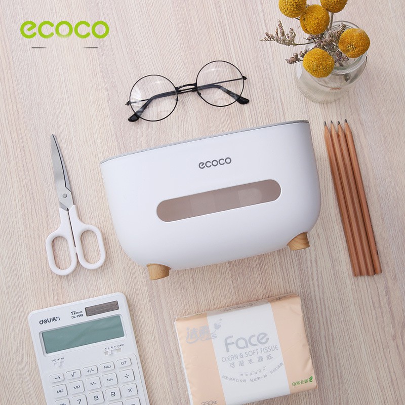 Hộp Đựng Khăn Giấy Để Bàn Ecoco