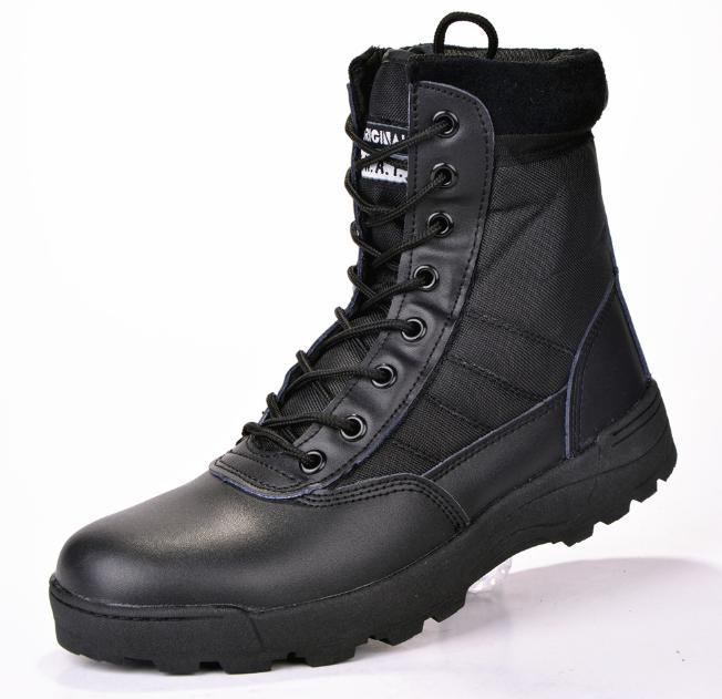 GIÀY CHIẾN THUẬT SWAT CỔ CAO ĐEN