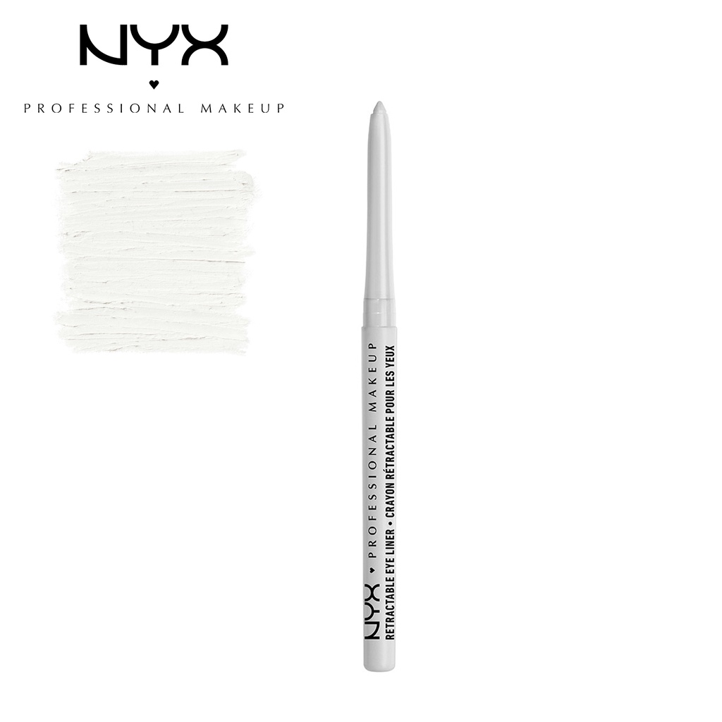 [Chính hãng] Chì kẻ viền mắt NYX màu trắng