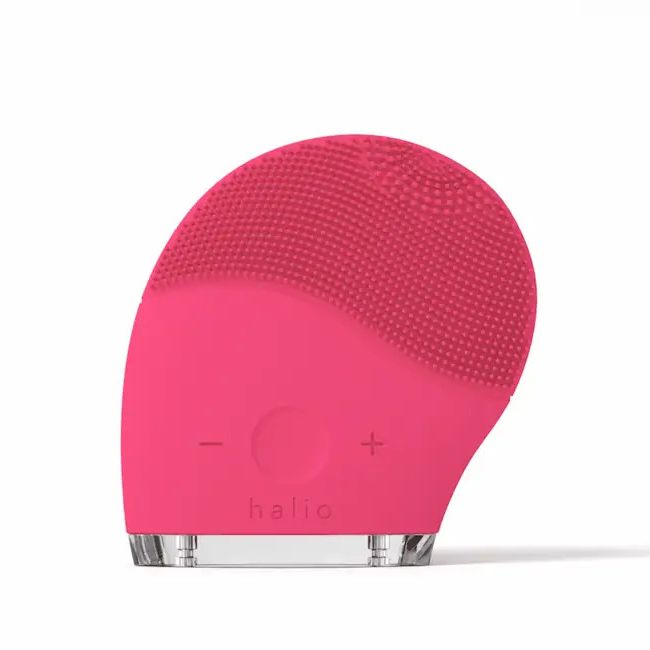Máy Rửa Mặt Sóng Âm Halio Facial Cleansing & Massaging Device Limited Edition Hot Pink