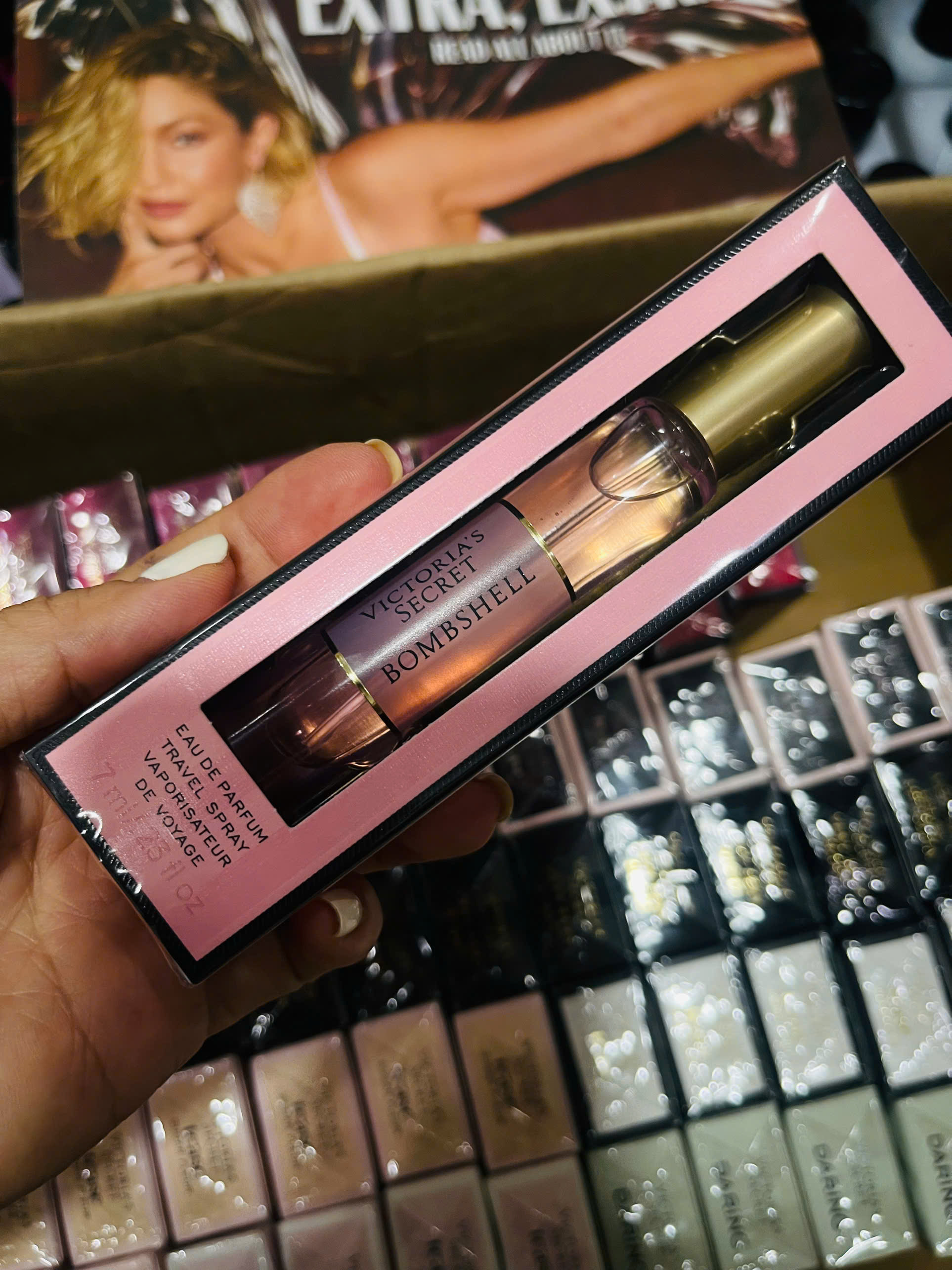 [Auths - Nhiều Mùi] Nước Hoa lăn Lưu Hương lâu của hãng victoria secret (7ml)