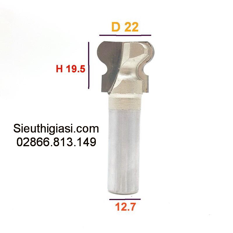 [HCM]MŨI PHAY TAY NẮM ÂM CỬA 22mm