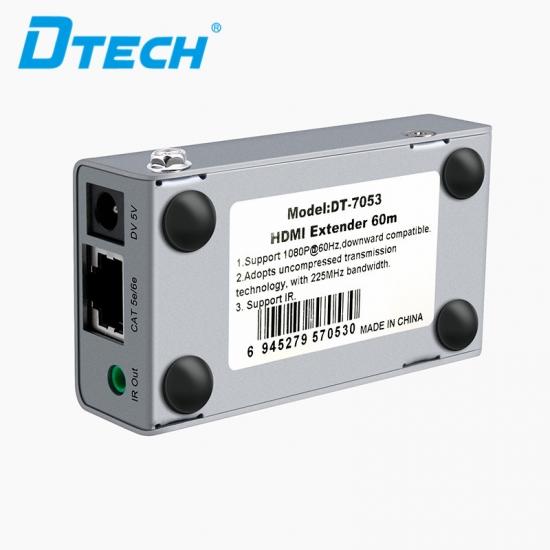 Bộ khuếch đại HDMI qua Lan 60m Dtech DT-7053