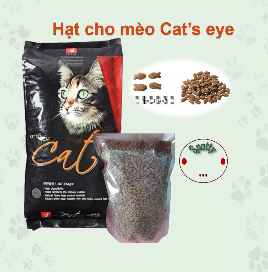Thức ăn cho mèo cateye | cat's eye | hạt cho mèo