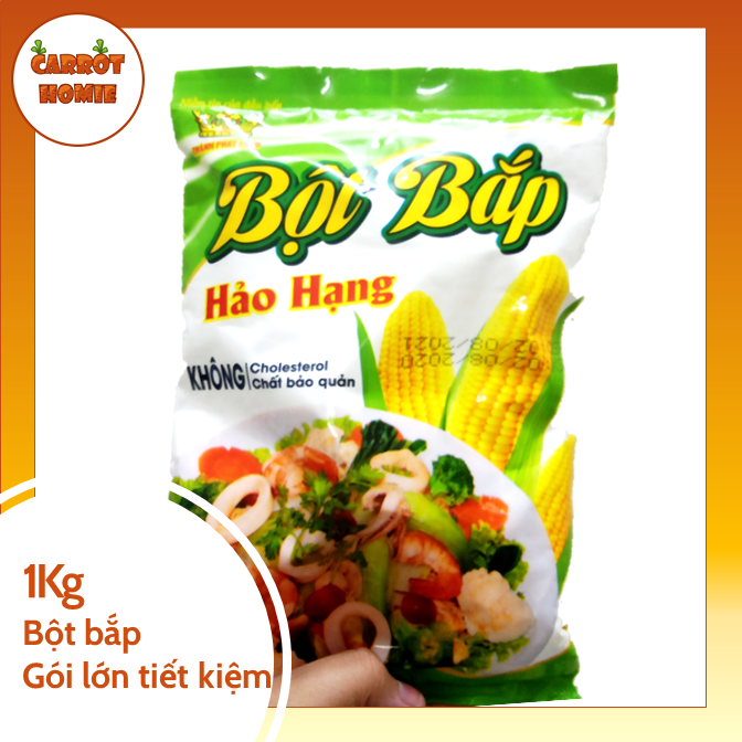 [HN] BỘT BẮP 1kg gói lớn tiết kiệm