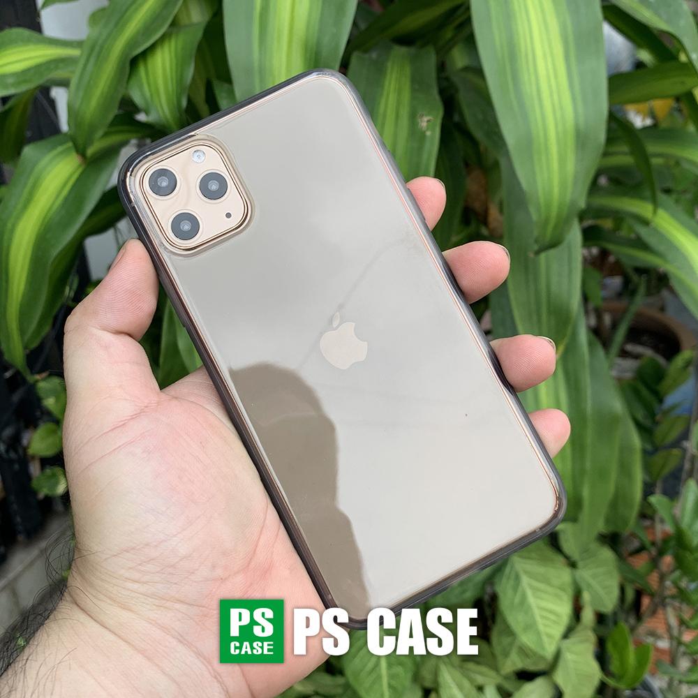 Ốp lưng dẻo chống sốc cao cấp dành cho iPhone 11 Pro Max - Màu đen mờ - PS Case Phân Phối