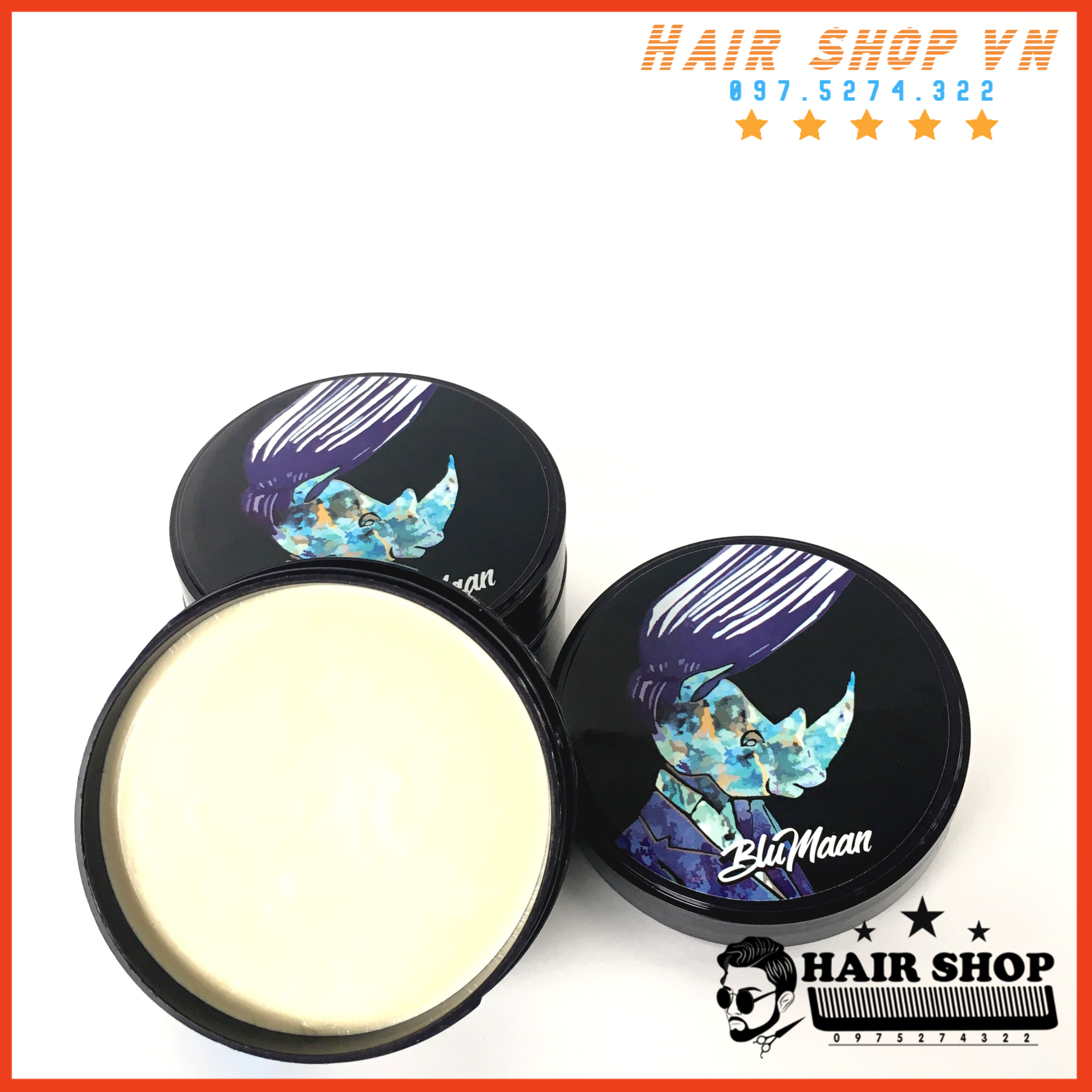 [ tặng Lược ] Combo Gôm Xịt Tóc Suavecito + Sáp Tạo Kiểu Tóc BluMaan Styling Meraki (Bản Tê Giác Xanh )
