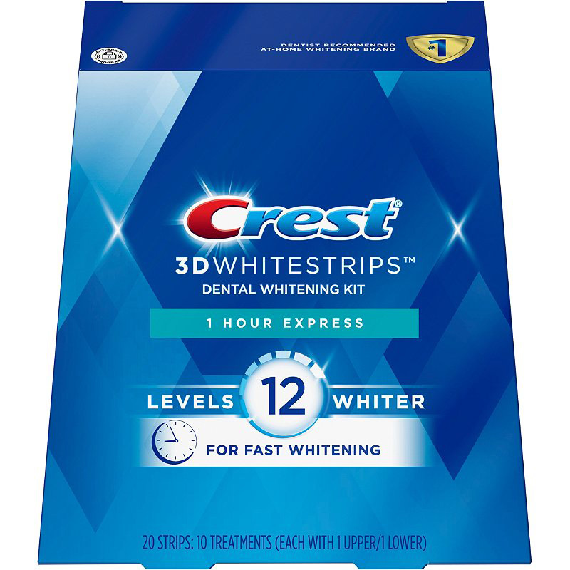 (FULL BOX) MIẾNG DÁN TRẮNG RĂNG CREST 3D WHITE