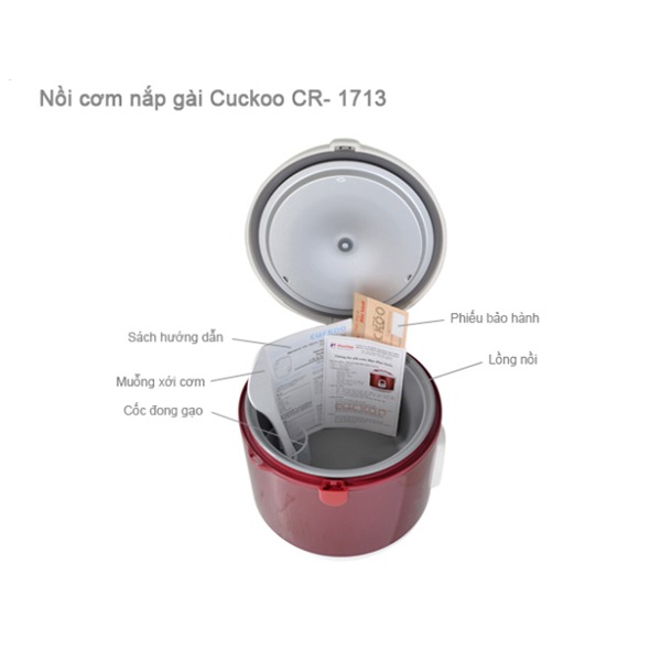 NỒI CƠM ĐIỆN CUCKOO CR-1713