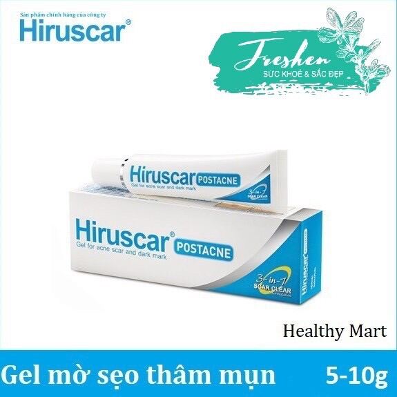 ✅(CHÍNH HÃNG)  Hiruscar Post Acne - Gel Làm Mờ Sẹo Mụn Và Thâm Mụn