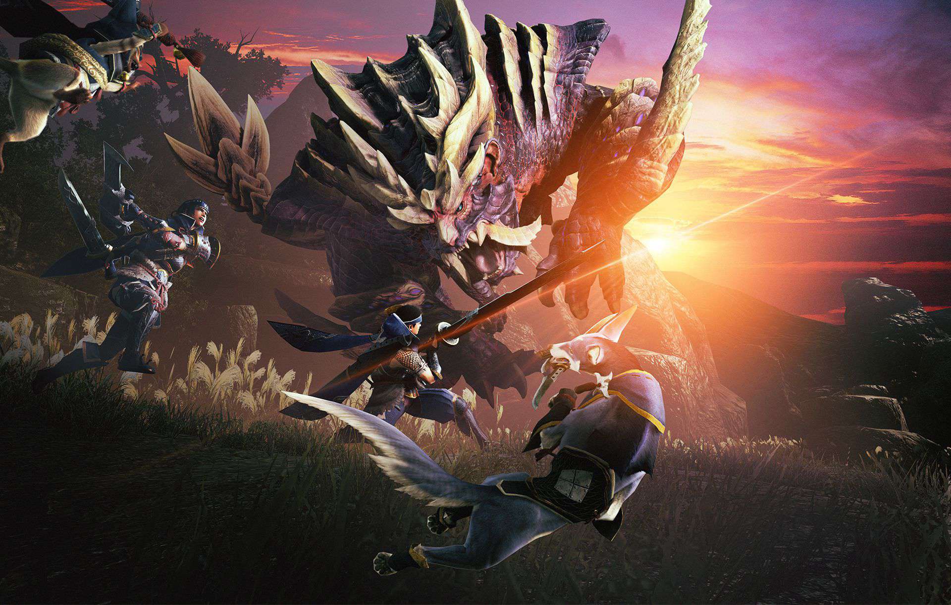 Đĩa Game Nintendo Swicth : Monster Hunter Rise - Standard EU
