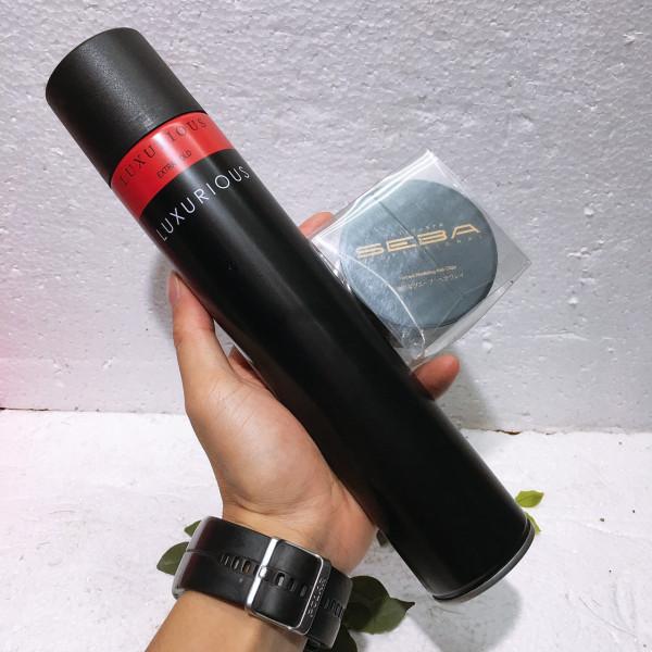 Combo Gôm Xịt Tóc Sáp Vuốt Tóc Nam SEBA