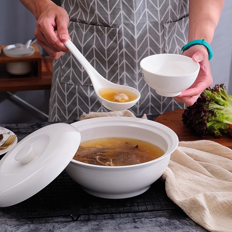 Âu,Thố Đựng Cơm, Canh Có Nắp Đậy Phong Cách Hàn Quốc Dày Dặn Cao Cấp, Giữ Nhiệt Tốt