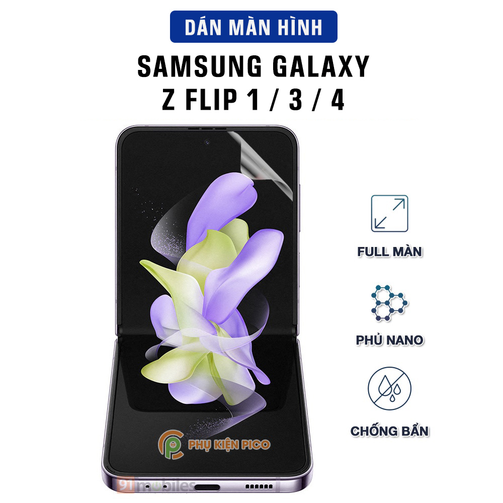 Dán màn hình Samsung Galaxy Z Flip 3 / Z Flip 4 / Z Flip 5 - Dán lưng Samsung Galaxy Z Flip 3 5G -Cường lực camera Z Flip 3 - Combo3