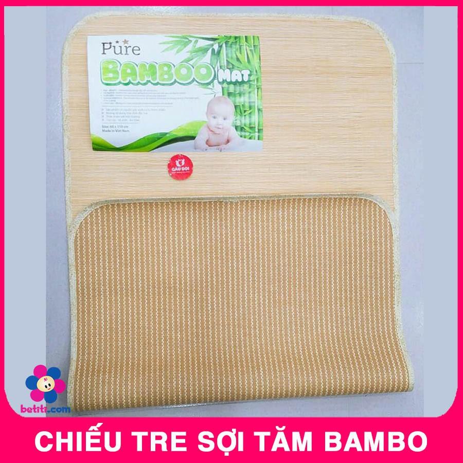 Chiếu Tre Sợi Tăm Bambo Điều Hòa phiên bản 2 mặt siêu mát mới nhất 2019 cho bé yêu