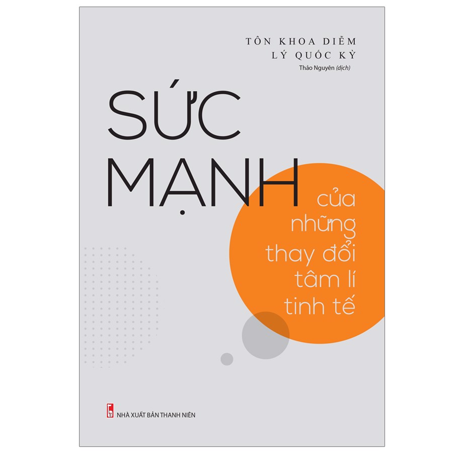 Sách: sức mạnh của những thay đổi tâm lí tinh tế