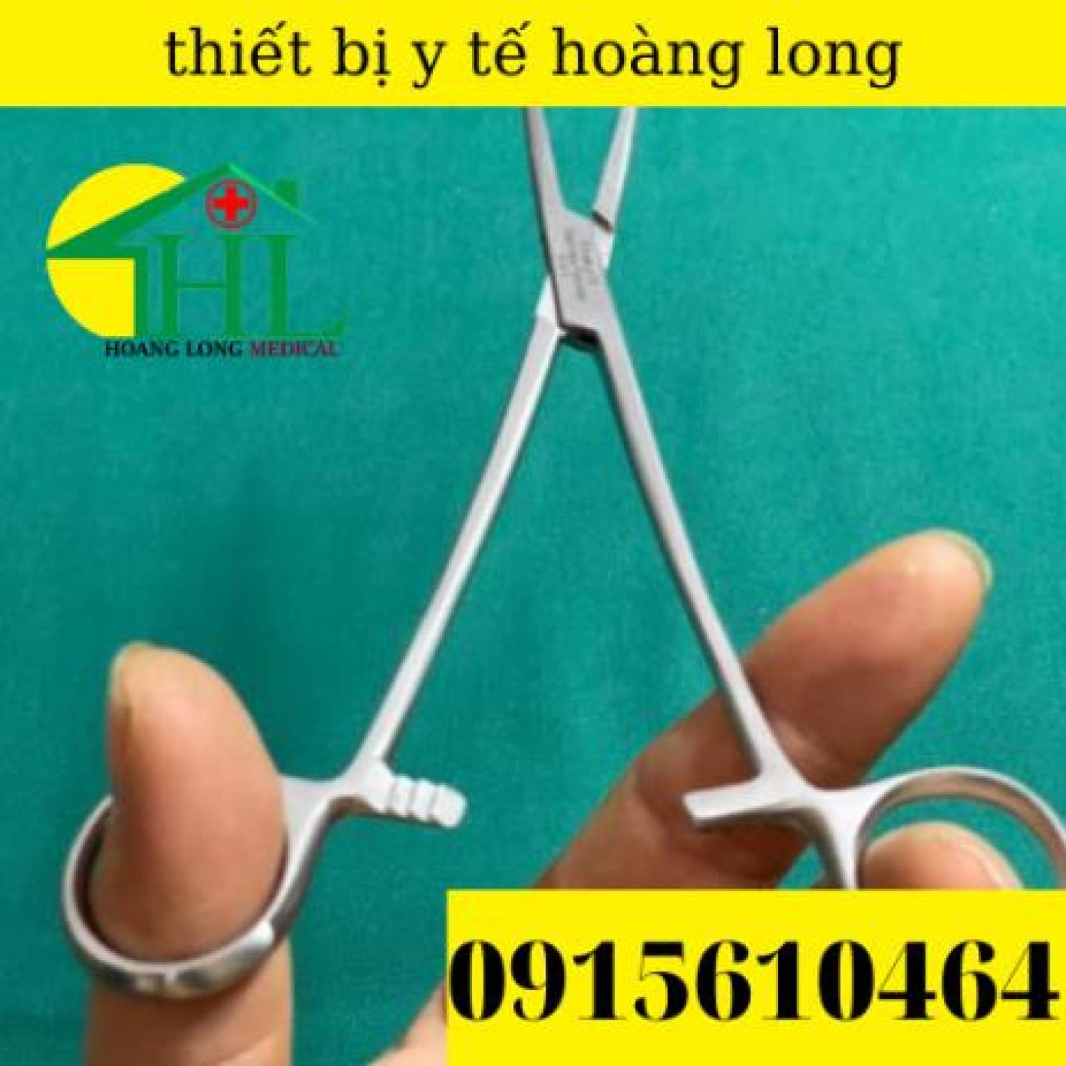 Panh y tế, pen kẹp y tế, panh thẳng không mấu 18cm - hàng pakistan