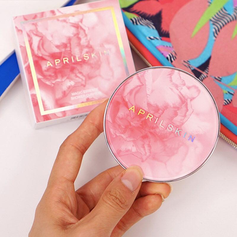 Phấn Nước Aprilskin Magic Essence Shower Cushion Hàn Quốc