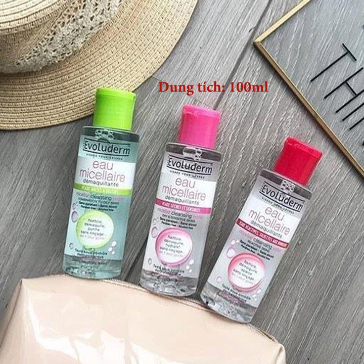 [Freeship Max] Nước tẩy trang Evoluderm Micellar Cleansing Water 250ml