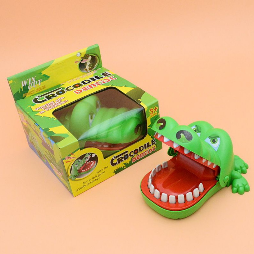 Bộ đồ chơi cá sấu cắn tay Crocodile Dentist
