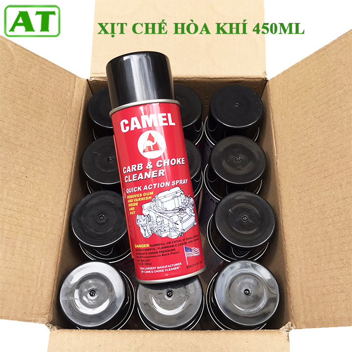 Xịt Chế CAMEL, Bình Xịt Rửa Chế Hòa Khí 450ml