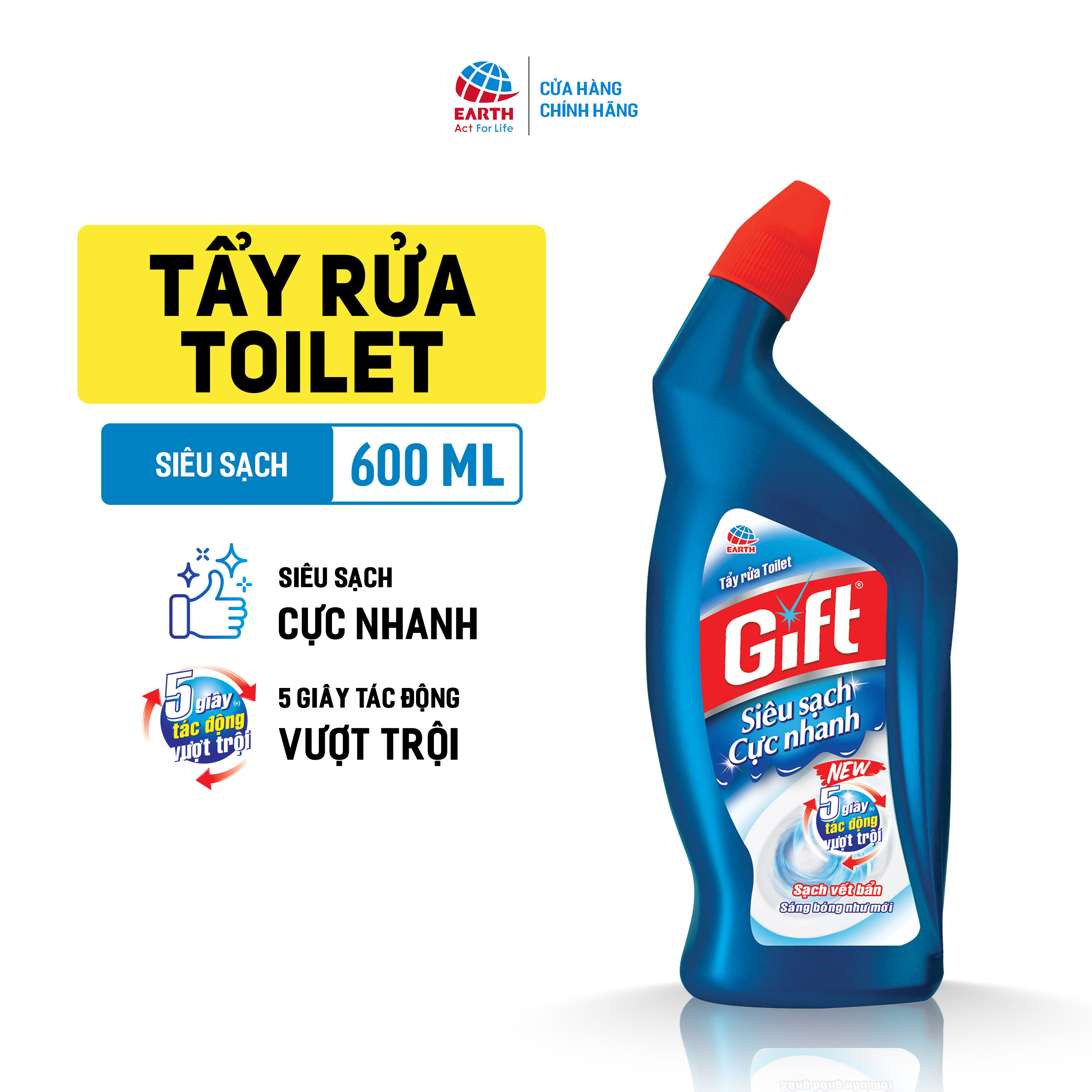 Tẩy rửa Toilet Gift