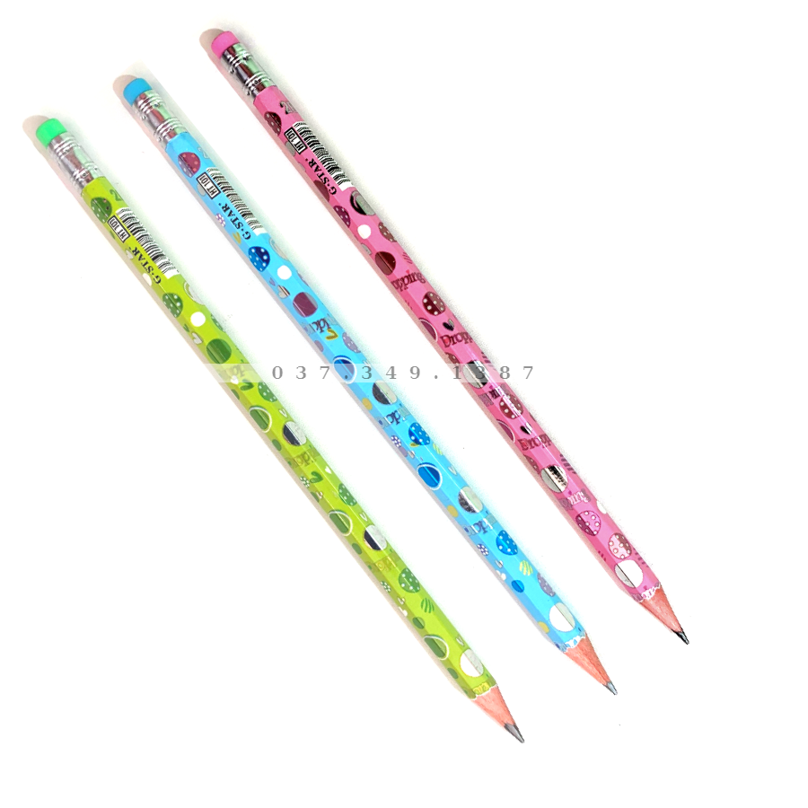 Hộp 12 Cây Bút Chì Gỗ G-Star HT101-2B