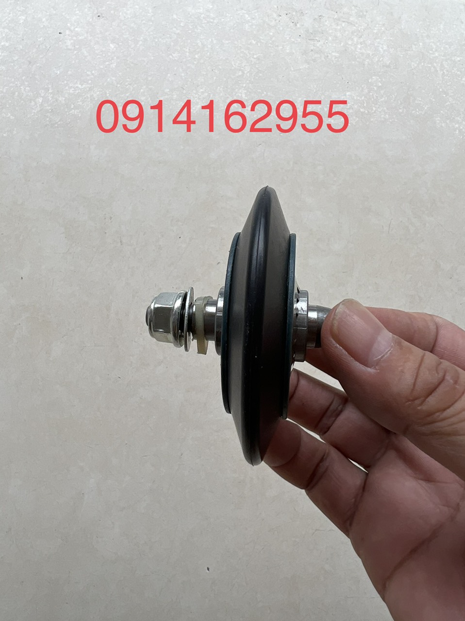 Bộ trục + Bánh tỳ đỡ lồng máy sấy Whirlpool