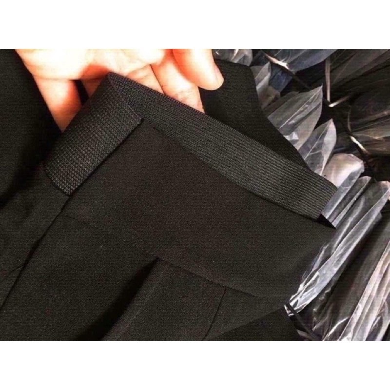 Quần tây công sở chun sau dáng baggy