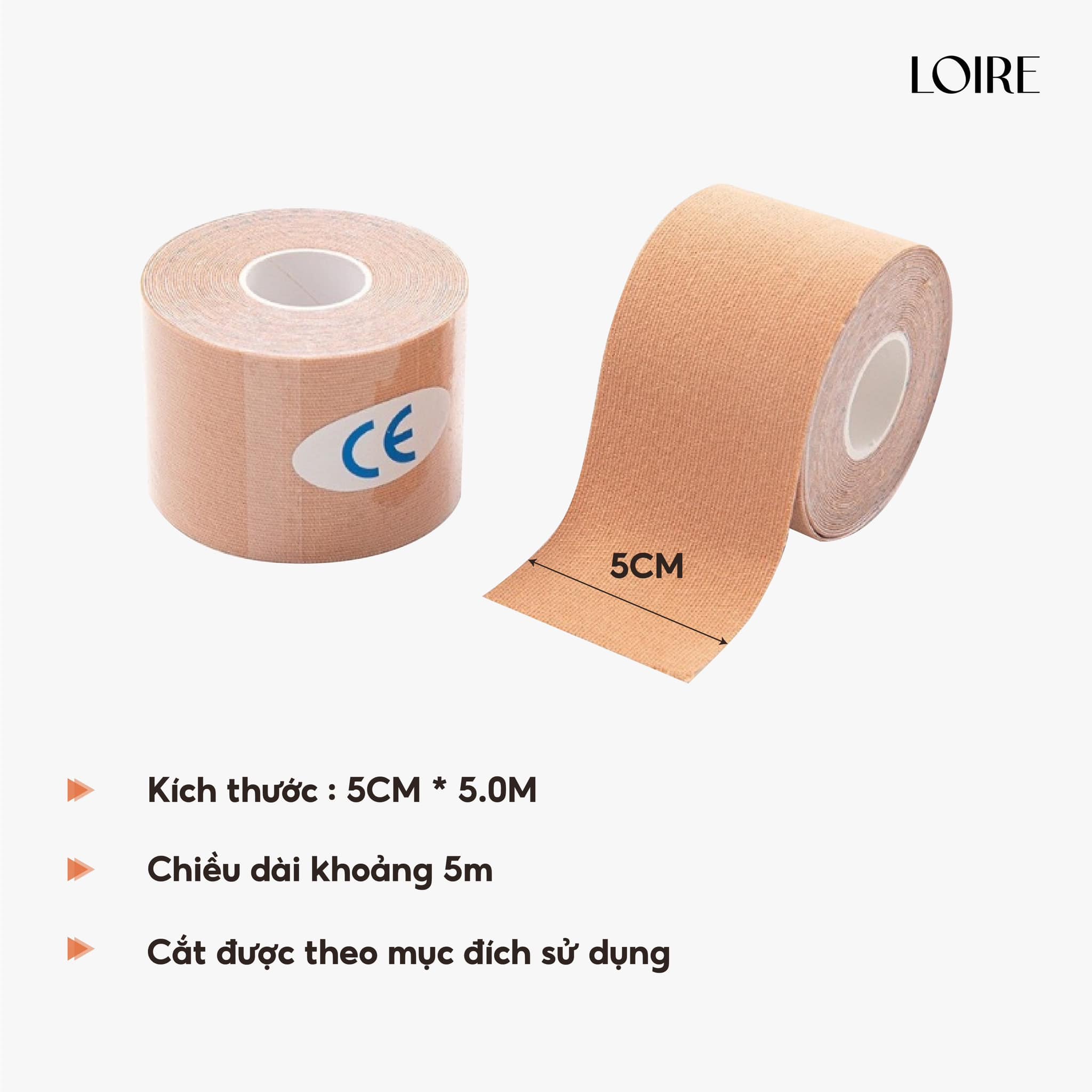Băng dính dán ngực Loirechic BD01