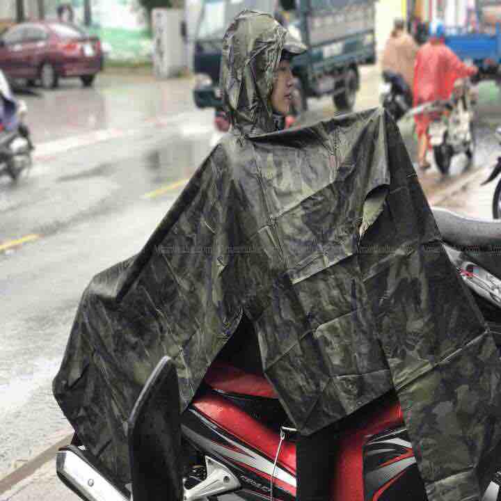 Áo Mưa Cánh Dơi Dàn Ri