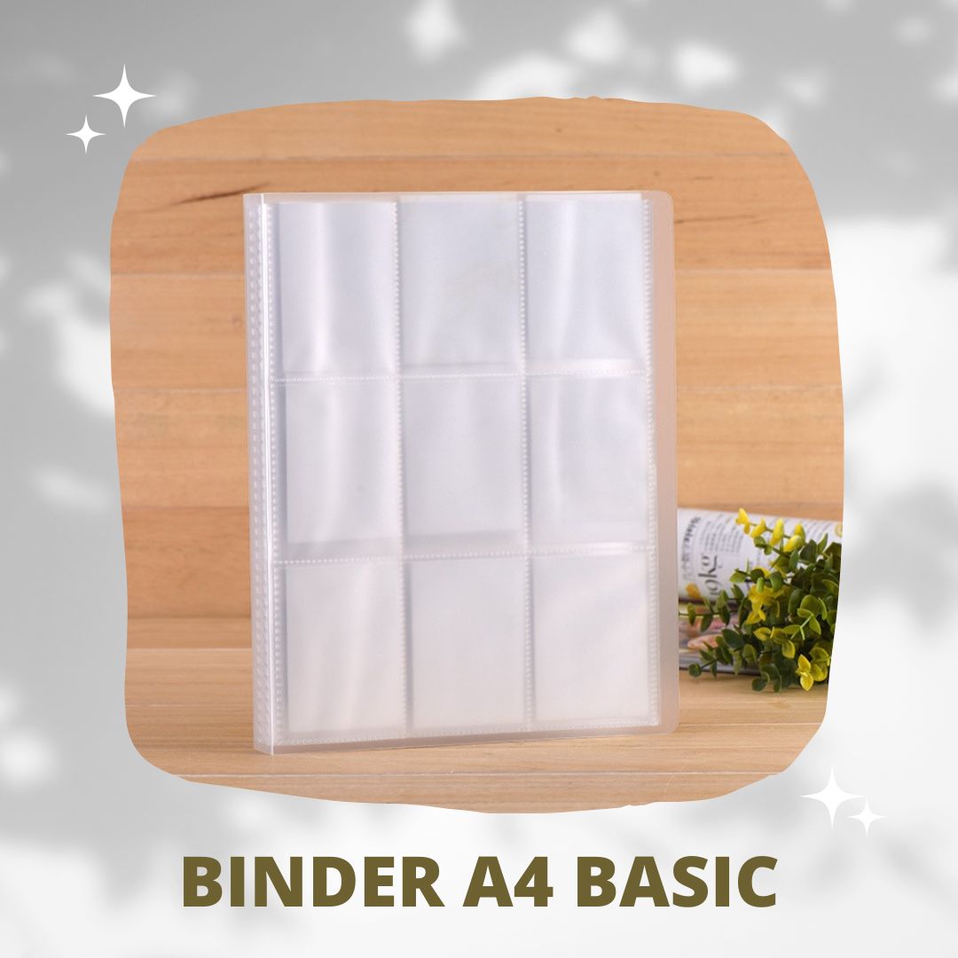 Binder A4 basic can store 216 cards