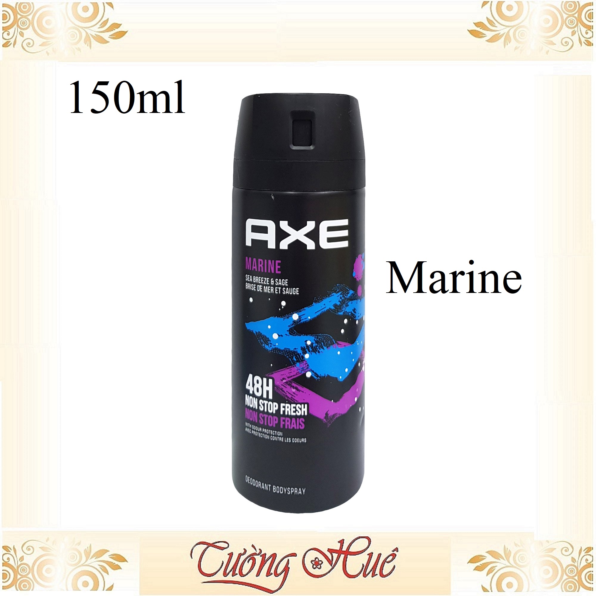 Xịt Ngăn Mùi Nam Axe For Men Body Spray Marine 150ml