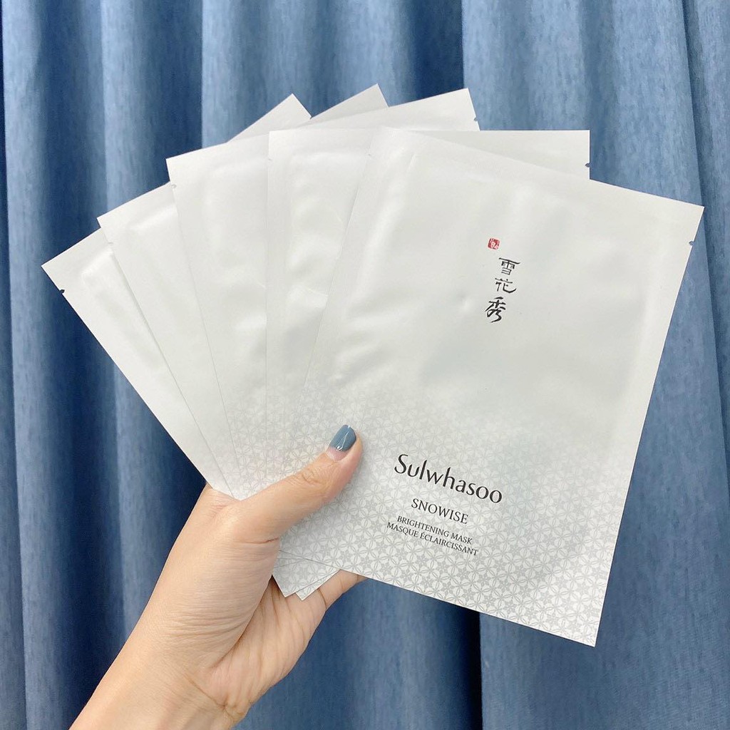 Combo 5 Miếng Mặt Nạ trắng da bạch sâm sulwhasoo