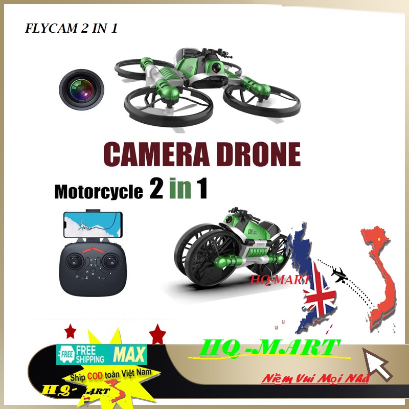 >> SO SÁNH GIÁ FLYCAM SJRC F11S 4K PRO - HÀNG CHÍNH HÃNG | Shopee Lazada Sendo Tiki | Nên mua ở đâu rẻ nhất 240 ❤️ Hàng xuất khẩu ❤️Máy bay flycam mini 2 trong 1 kiêm xe moto - Flycam giá rẻ 100k mini chất hơn flycam mavic 2pro,phatom 4 pro,xiaomi,sjrc f11 pro, Z5, 4K, XT1, F11, x1s, dji, e88, e68, gps,…...Flycam HQ Mart, flycam giá rẻ 100k mini