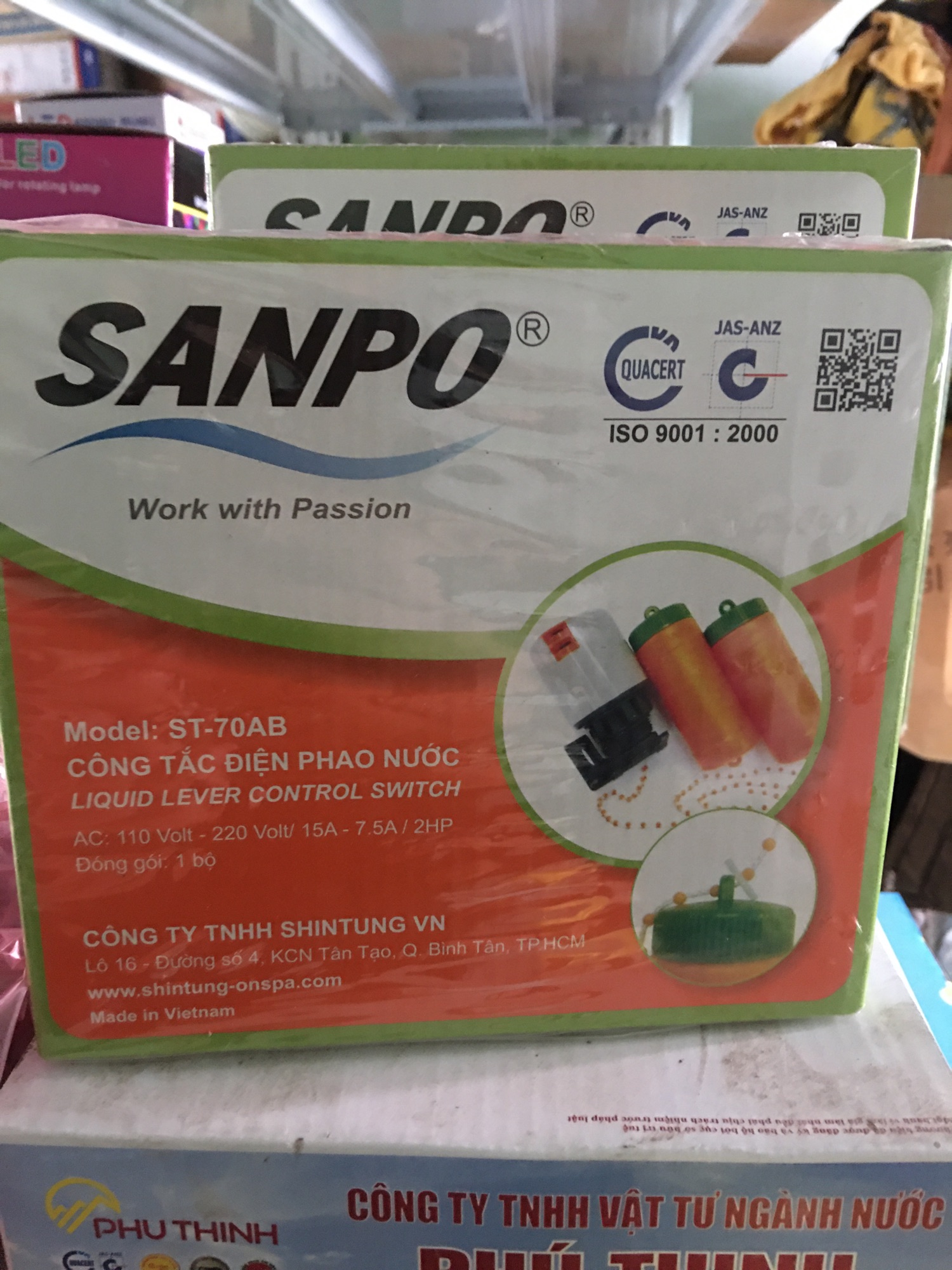 Công tắc phao điện tự động lắp bồn nước