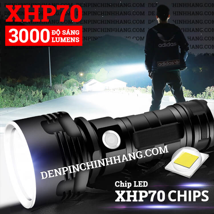 [HCM]Đèn pin siêu sáng P70 cao cấp