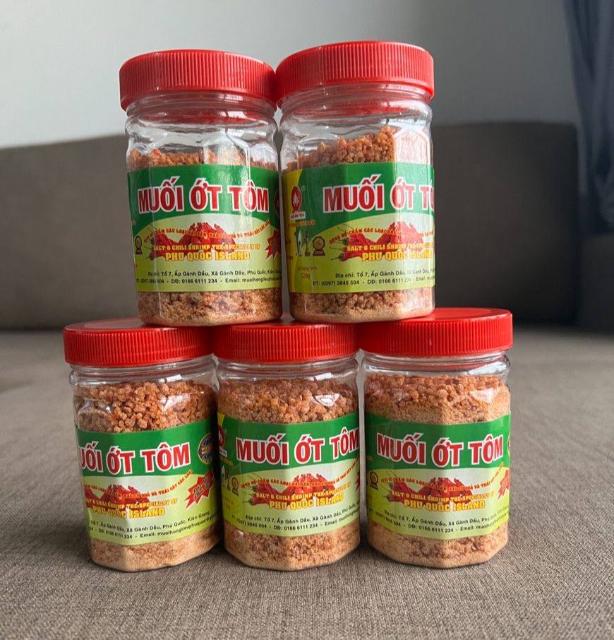 Muối Ớt tôm Biên Hải 120g