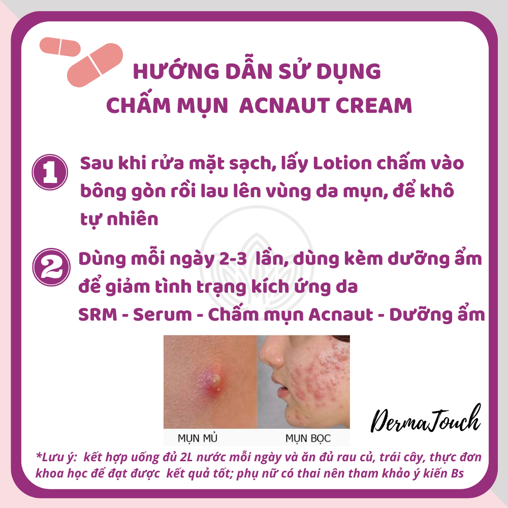 Kem chấm mụn Biotrade Acnaut Cream