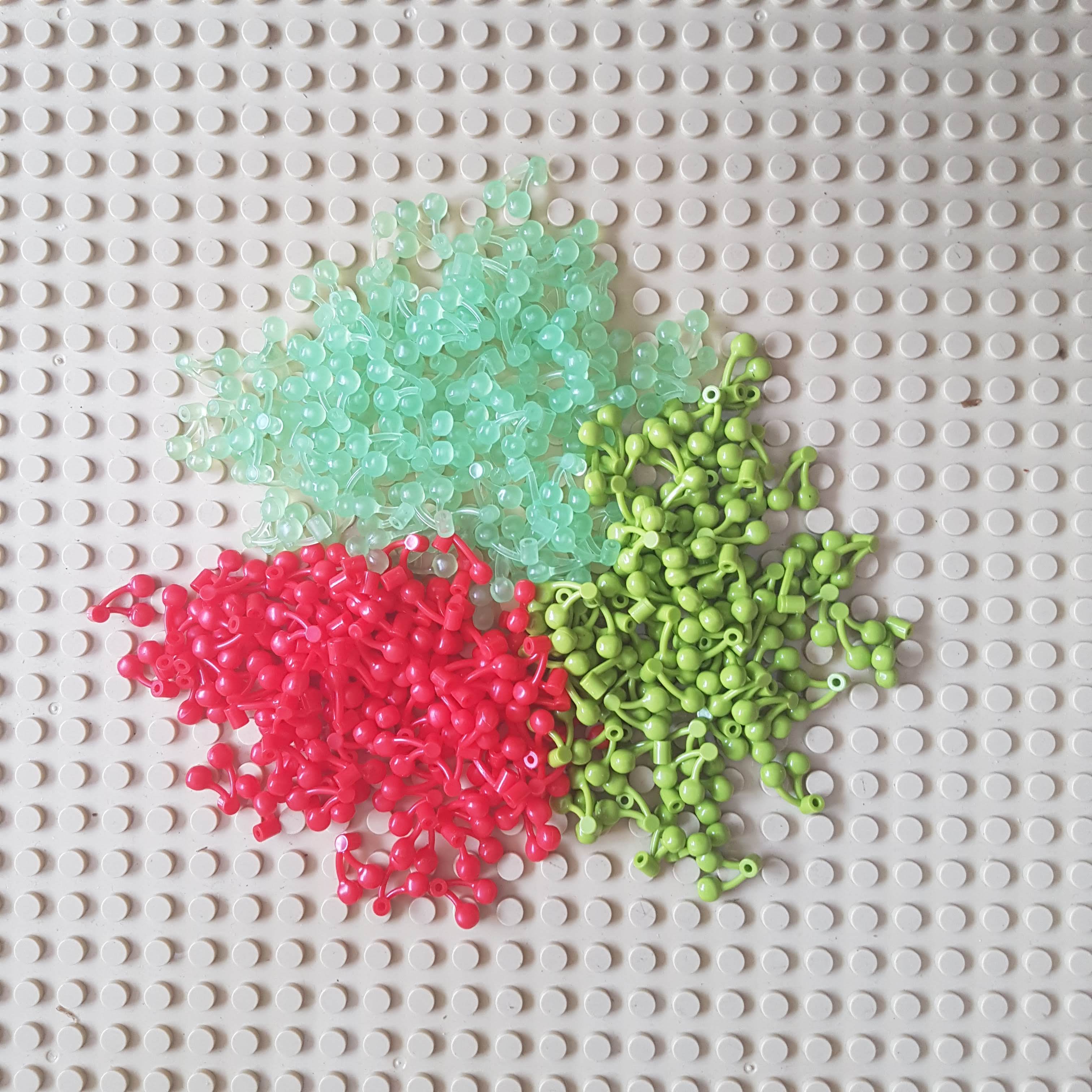 Phụ kiện đồ chơi lắp ráp, MOC, 20 chùm nho