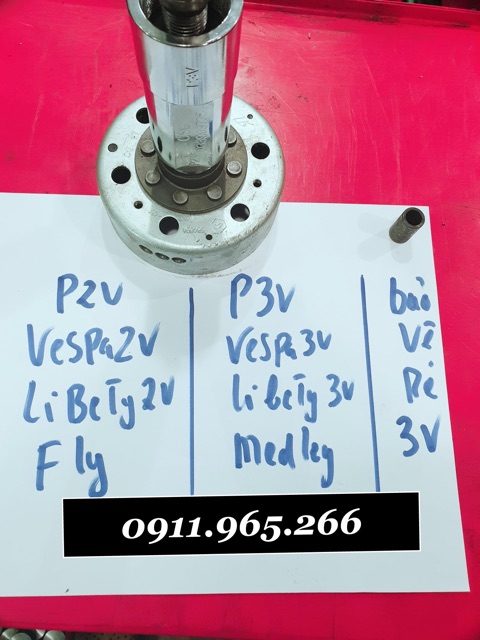 Cảo vô lăng.Vam Mâm Điện PIAGIO 2V & 3V ( CSG )