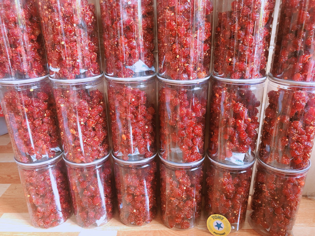 CHÙM RUỘT LẮC MUỐI ÓT SIÊU NGON 500GR