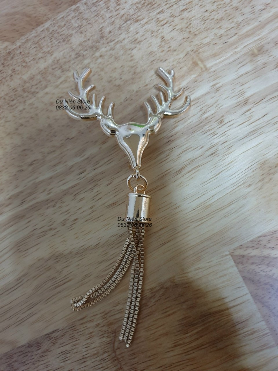 Mác Gài Nai Trang Trí Túi Xách, Đồ Handmade,...
