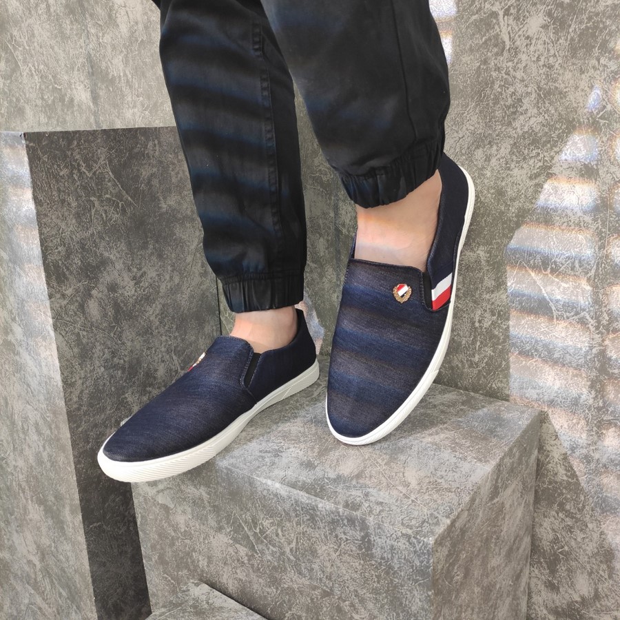 [HCM]Giày lười nam Muidoi G279 (Xanh)