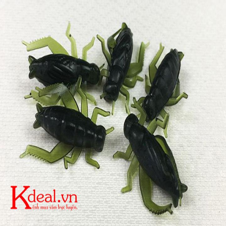 [HCM]Mồi Dế Câu Cá Giá Rẻ 2.5cm - 7g Màu Đen