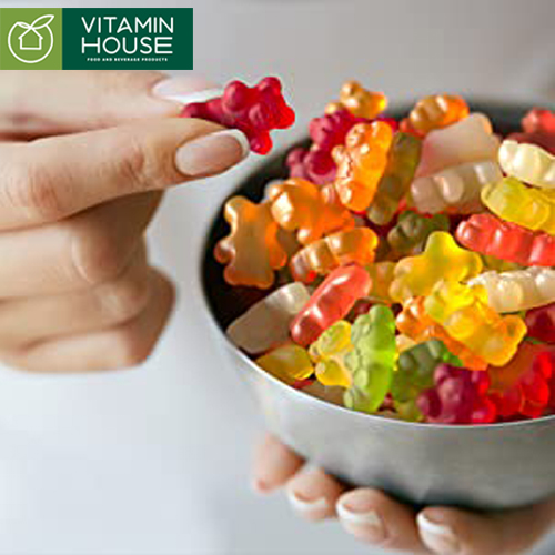 Thùng Kẹo dẻo gấu Black Forest Gummy bear 23g