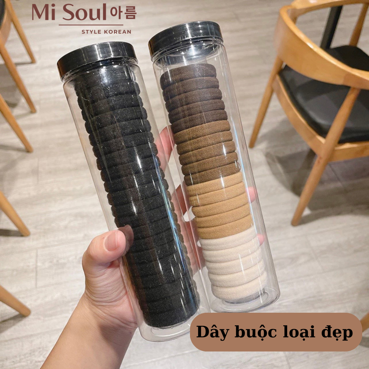 Dây buộc tóc trơn loại đẹp