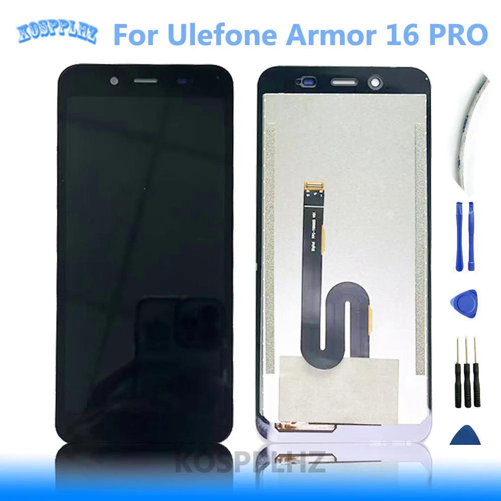 For Ulefone Power Armor 16 Pro Display LCD Touch Screen Assembly Front Full Display Replacement Armor16 LCD
