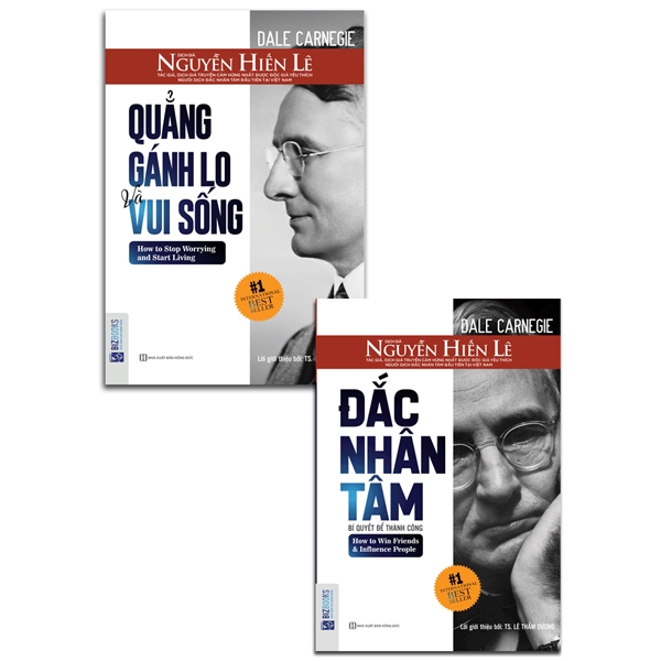 Fahasa - Combo Sách Hay Đắc Nhân Tâm - Bí Quyết Để Thành Công + Quẳng Gánh Lo Và Vui Sống (Bộ 2 Cuốn)