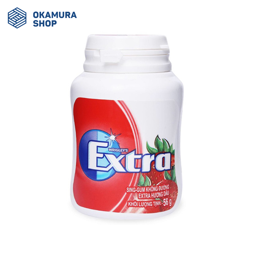 [HCM]KẸO SINGUM EXTRA KHÔNG ĐƯỜNG 56g (Có 3 mùi)